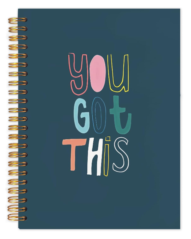 Inspirational Quotes Spiral Notebooks, You Got This Journaling Notebook, Inspirational Notebook for Note Taking, Positive Affirmation Gifts for Women Coworker Teammate, 5.5x8.3 Inch