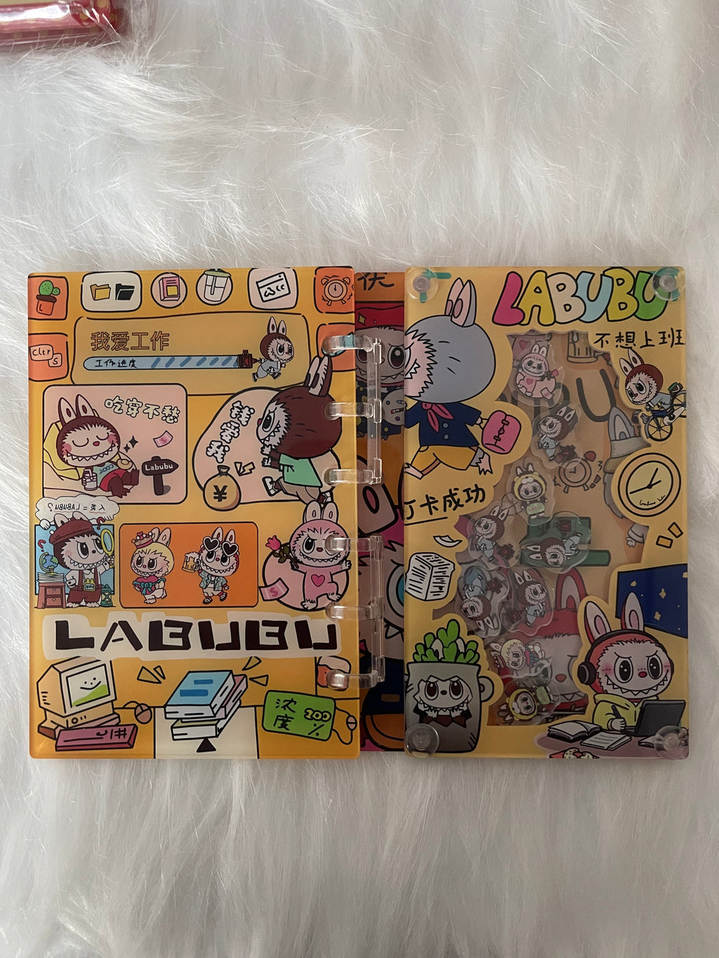 DIY rocking notebook